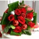 Buchet rosu de Craciun 