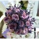 Buchet trandafiri si lavanda