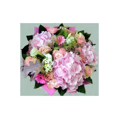 Buchet Anabela cu hortensii