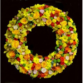 Coroana cu orhidee cymbidium