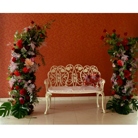 Decor foto cu flori