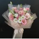 Buchet de vara cu eustoma