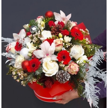 Cutie festiva de Craciun