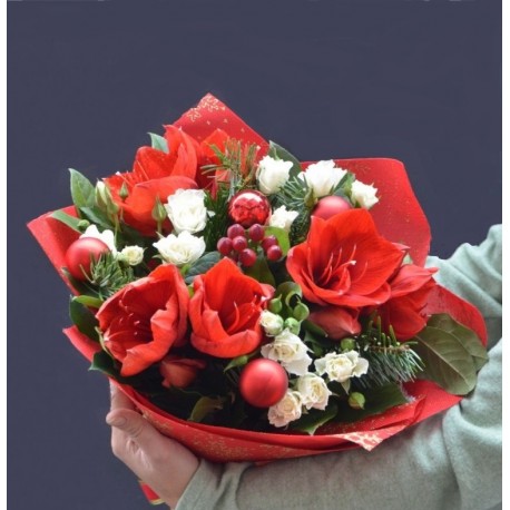 Buchet cu Amaryllis