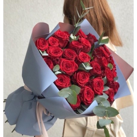 Buchet 27 trandafiri