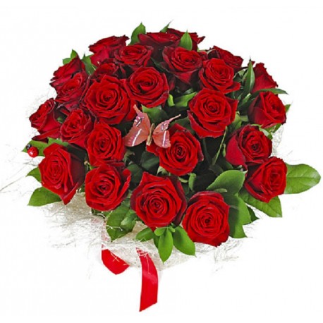 Buchet 25 trandafiri